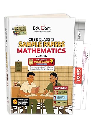 EduCart CBSE 2025-2026 Class 12 Mathematics Sample Papers Step By Step Practice