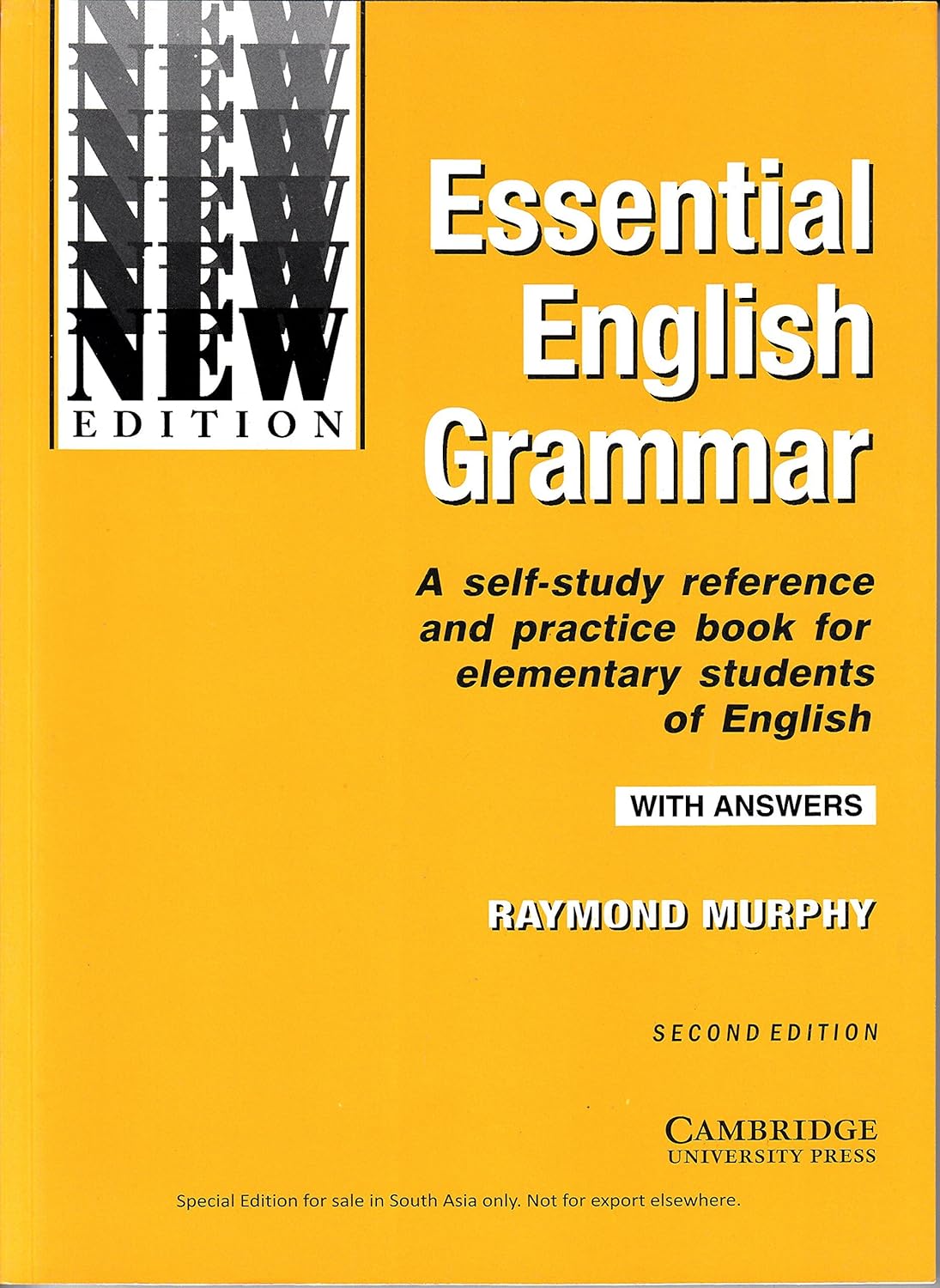 Essential English Grammar With Answers By Raymond Murphy