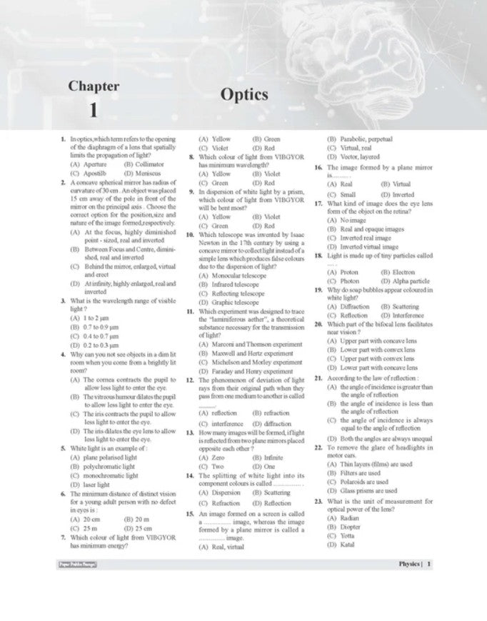 Examcart Physics Final Destination Question Bank Book 2800+ Chapterwise and Topicwise Practice Questions By Ankur Vashishth Sir In English for All Indian Competitive Exams
