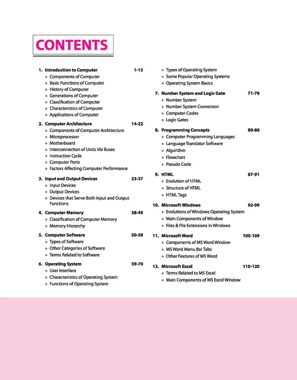 Arihant Computer Awareness UPdated Edition 2025 Exam For 2026 English Medium Useful For UP POLICE CONSTABLE UP LEKHPAL RAILWAY GROUP D SSC BANKING DSSSB  State PCS And All Other Examination With Free Khatu Shyam Sticker