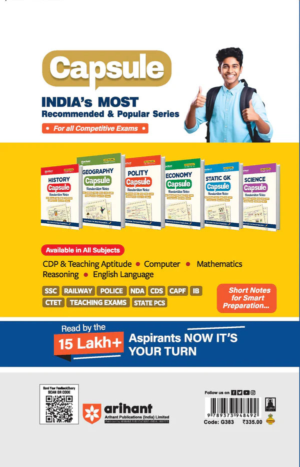 Arihant General Knowledge GK 2027 UPSC SSC Banking Railway Group D UP Police Constable Defence  And State Level Exams By Manohar Pandey English Medium With Free Khatu Shyam Sticker