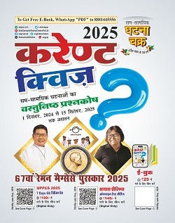 Ghatna Chakra Current Quiz September 2025 Hindi Medium Vastunishth Prashnkosh 1 December 2024 to 15 September 2025