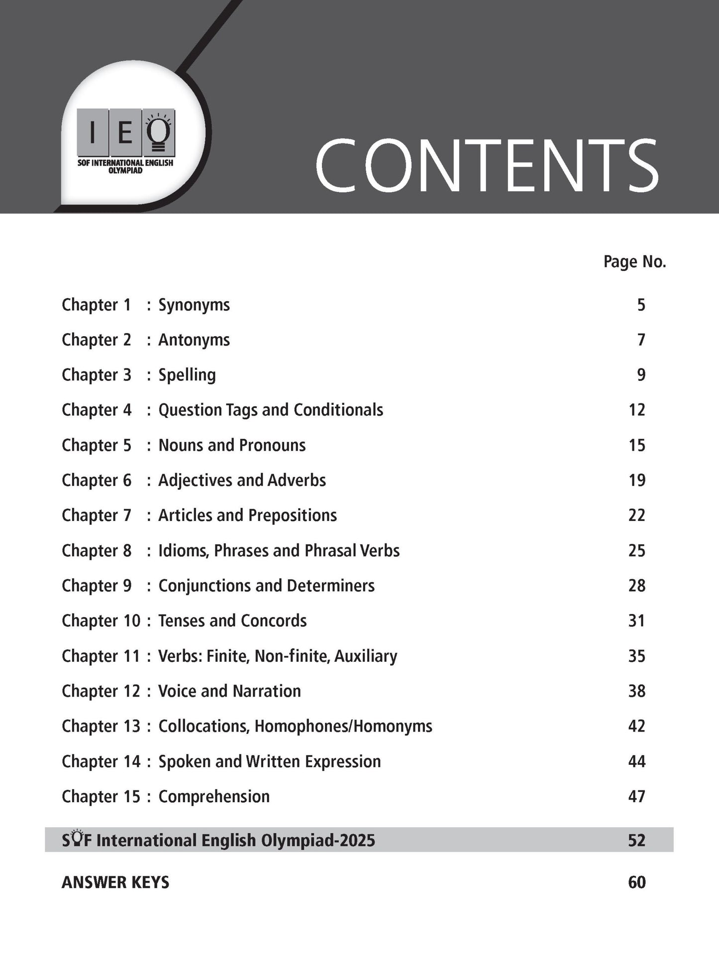 MTG English Class 9 International Olympiad IEO Workbook 2026-27 Edition Latest Exam Pattern