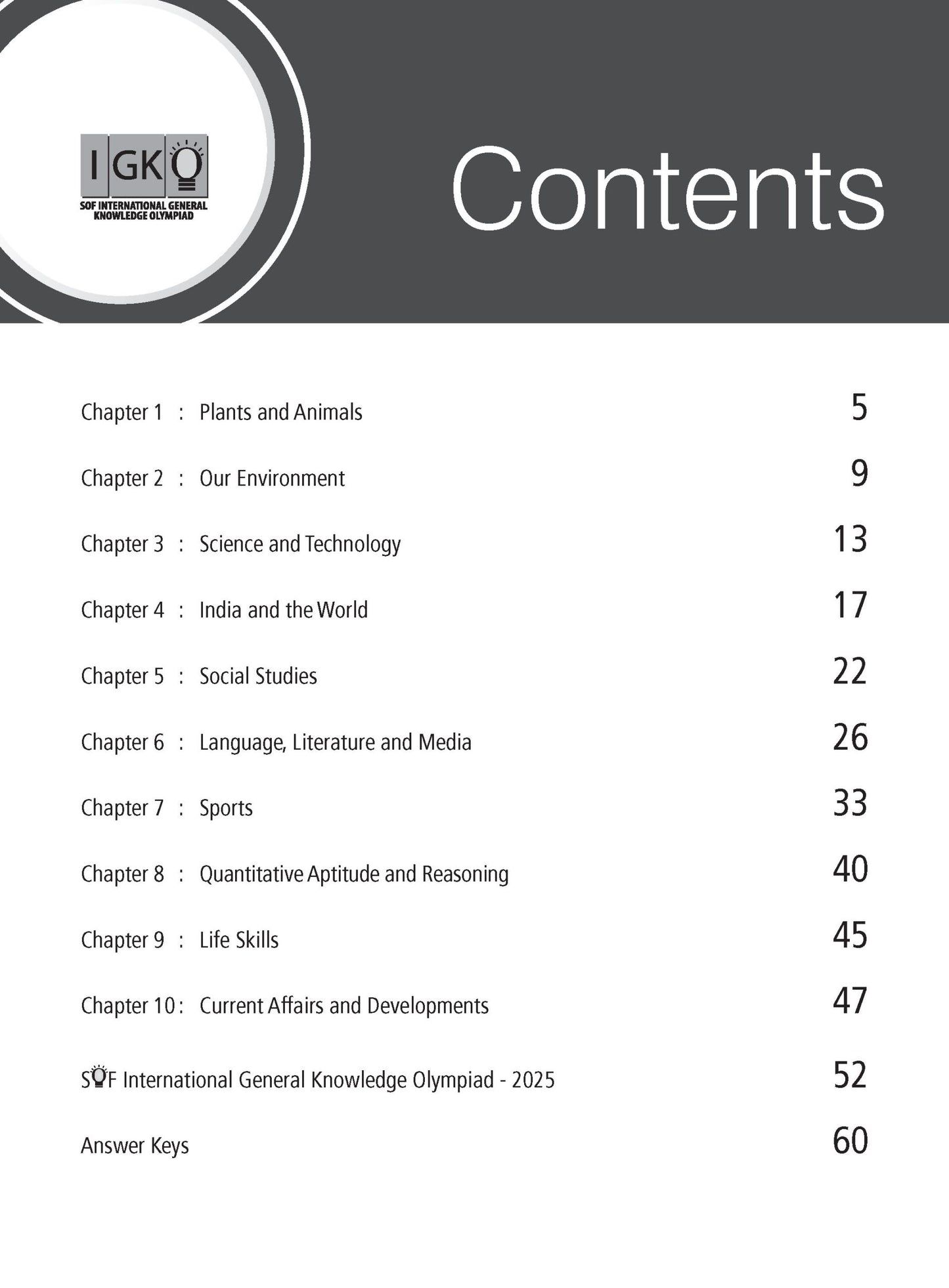 MTG General Knowledge Class 9 International Olympiad IGKO Workbook2026-27 Edition Latest Exam