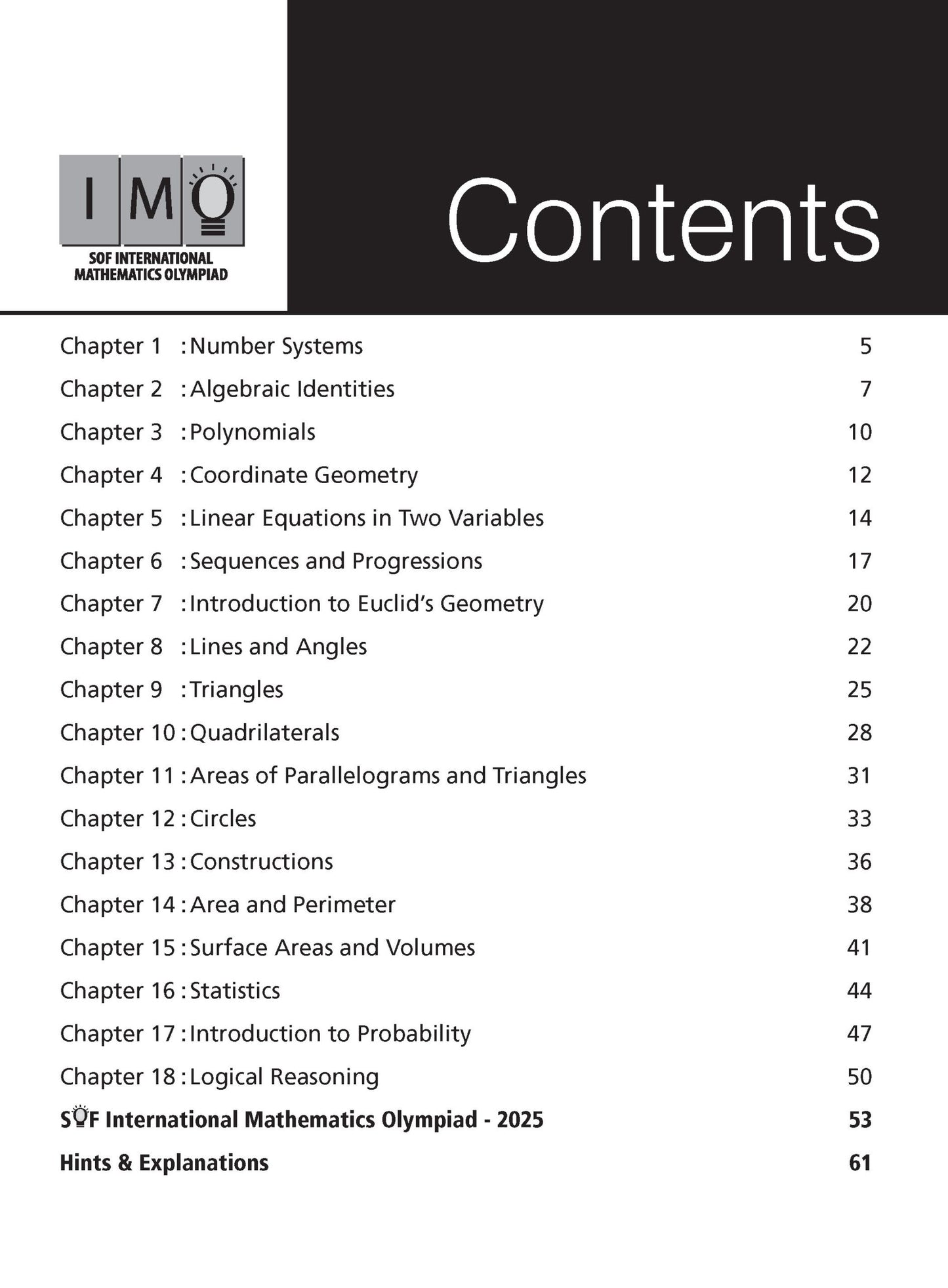 MTG Mathematics Class 9 International Mathematics Olympiad IMO Workbook 2026-27 Edition Latest Exam Pattern