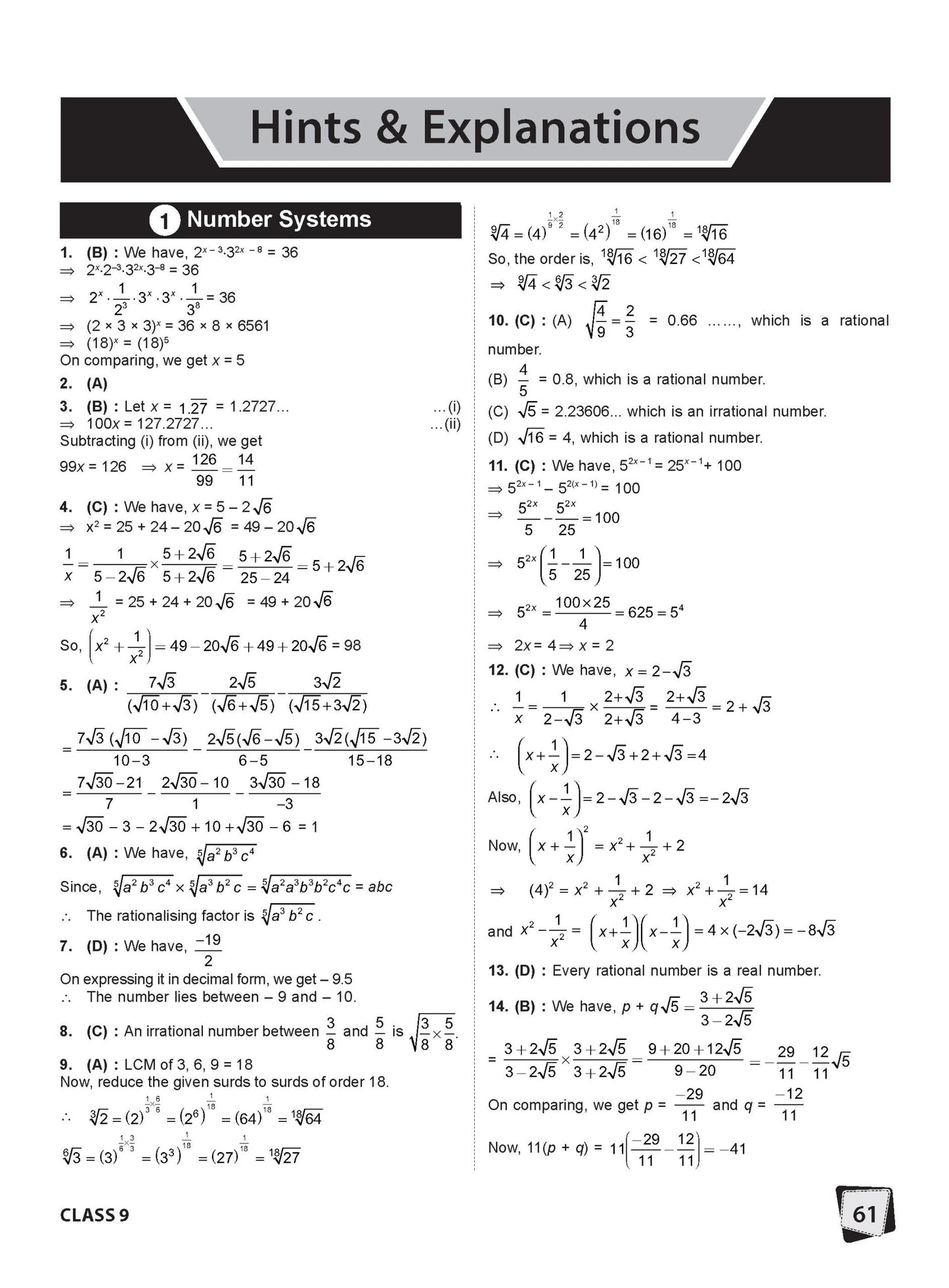MTG Mathematics Class 9 International Mathematics Olympiad IMO Workbook 2026-27 Edition Latest Exam Pattern