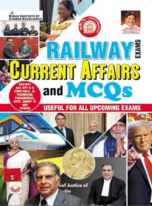  Kiran Railway Current Affairs and MCQs Useful for All Upcoming Exam English Medium K 5157
