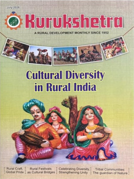 Kurukshetra July 2026 English Monthly Magazine Cultural Diversity in Rural India Special Issue