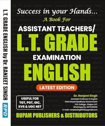 Lt Grade English Assistant Teacher By Dr Rajneet Singh Latest Edition 2025-2026