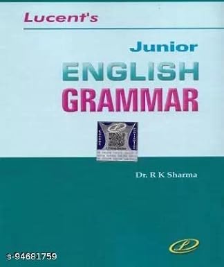 Lucent Junior English Grammar Book By R K Sharma