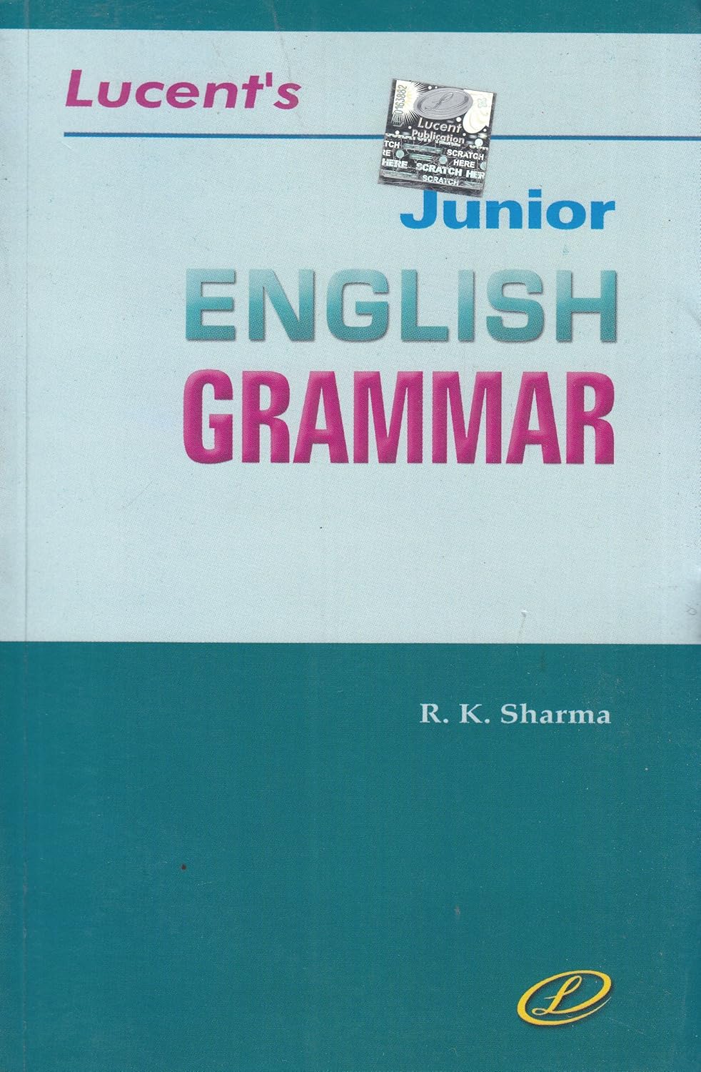 Lucent Junior English Grammar Book By R K Sharma 11th Edition 2026