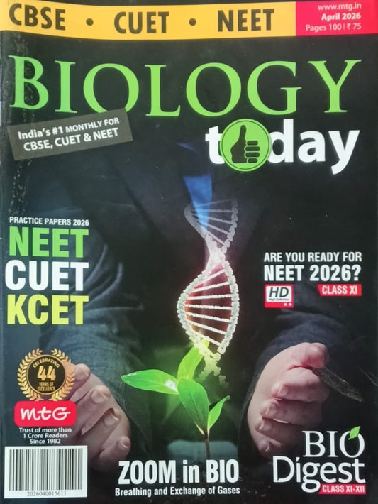MTG Biology Today April 2026 English Monthly Magazine