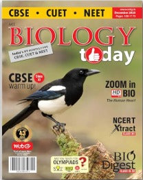 MTG Biology Today December 2025 English Monthly Magazine for CBSE CUET NEET Exams