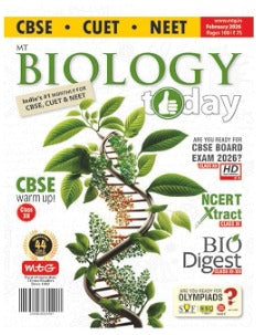 MTG Biology Today February 2026 English Monthly Magazine for CBSE CUET NEET Exams
