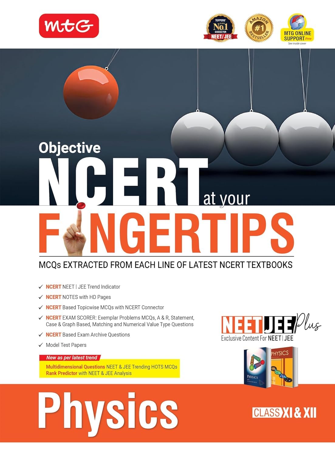 Physics Fingertips MTG Objective NCERT at your FINGERTIPS Physics for Class 11 and 12 ...