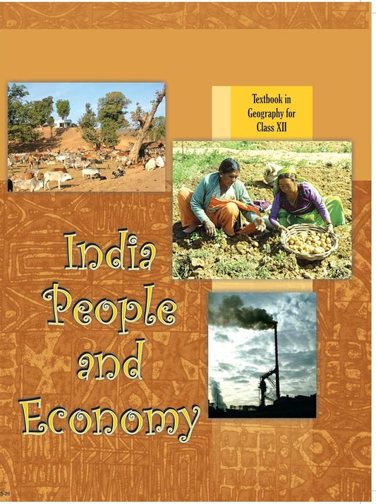 NCERT Geography Class 12 India People And Economy Textbook In English Medium
