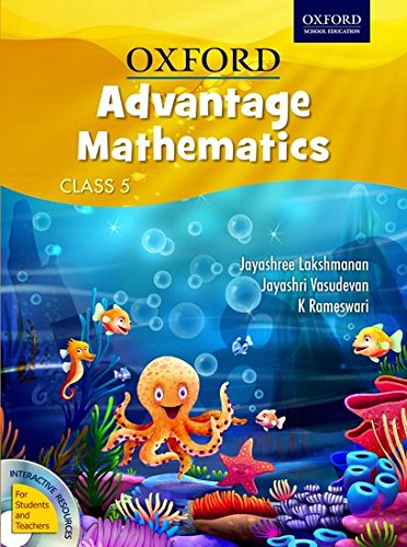 Oxford Advantage Mathematics Class 5 By Jayashree Lakshmanan Jayashri Vasudevan and K Rameswari