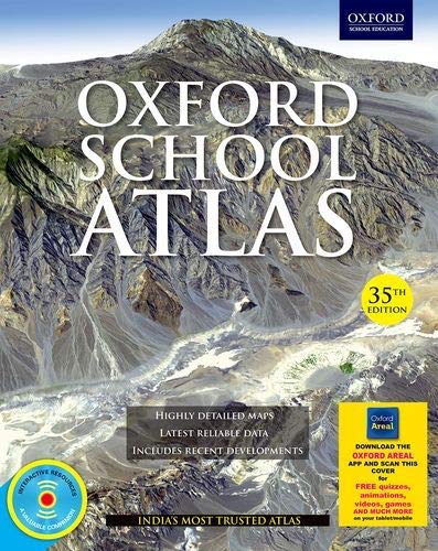 Oxford School Atlas 35th Edition Book English Medium For All Competitive Exams