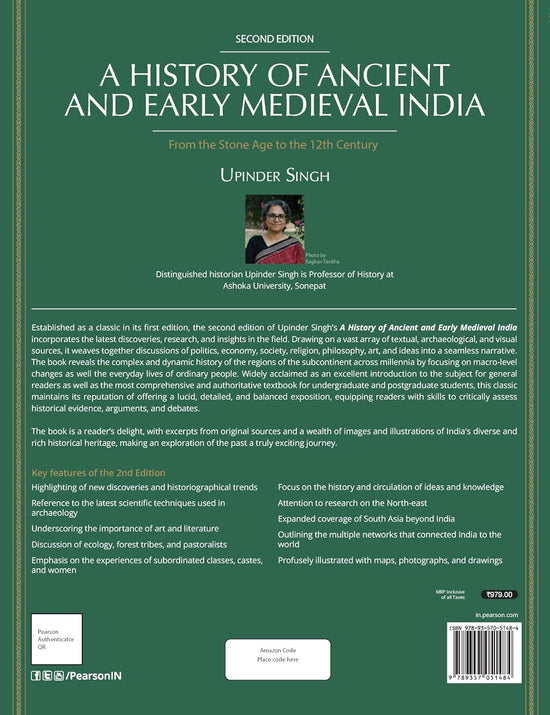 Pearson A History of Ancient and Early Medieval India for UPSC Civil ...