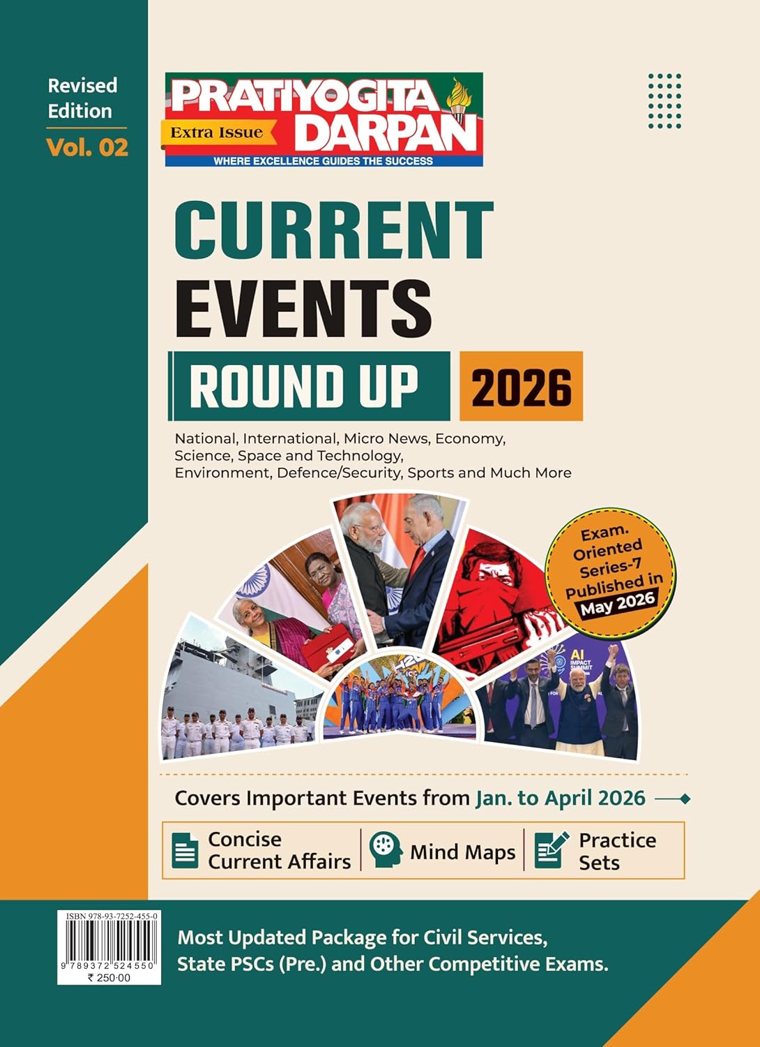 Pratiyogita Darpan Current Events Round Up 2026 Volume-2 Revised Edition English Medium