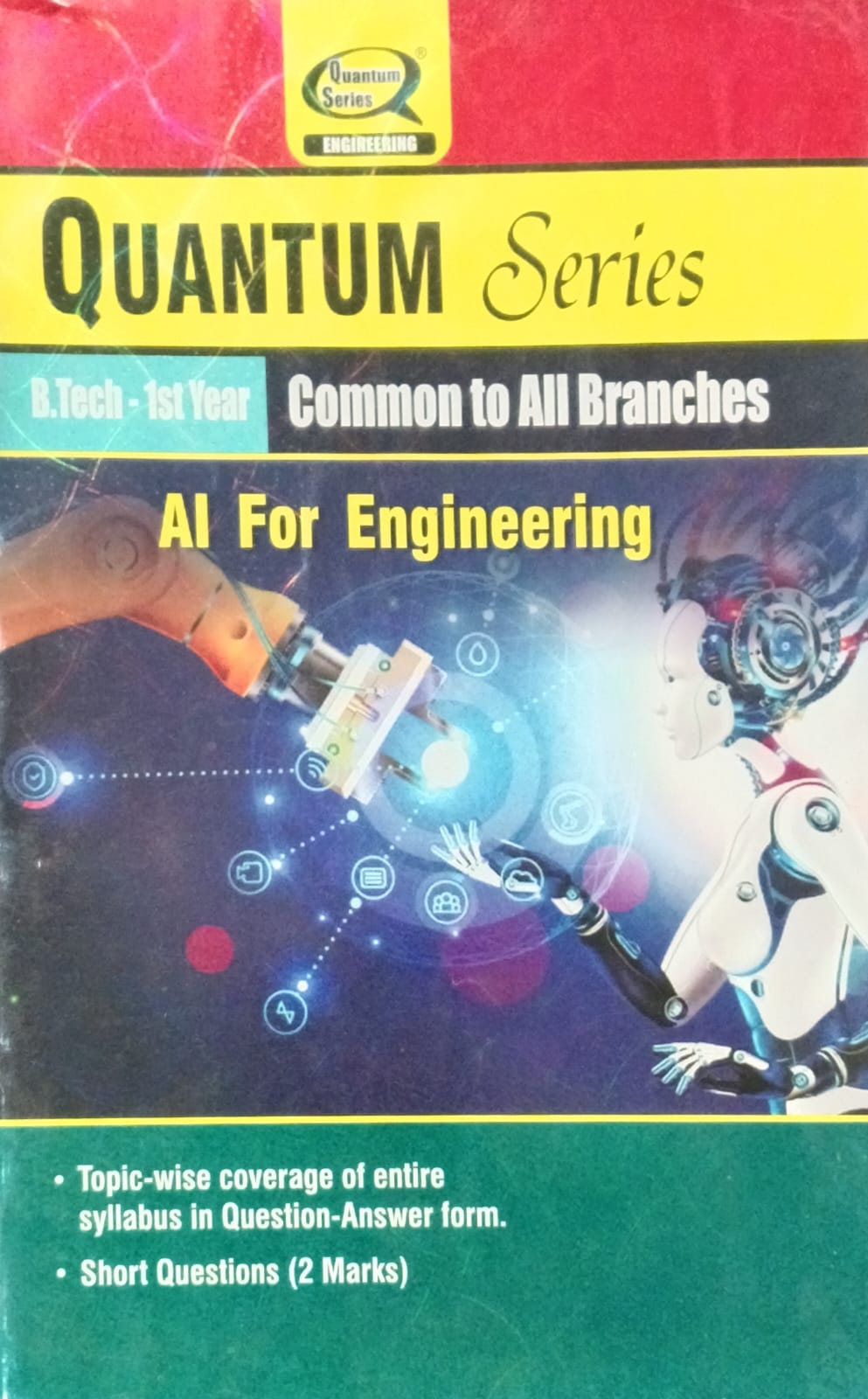 Quantum Series AI For Engineering KMC101/201 AKTU BTech 1st Year Common to All Branches