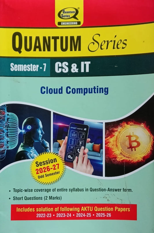 Quantum Series Cloud Computing BCS071 AKTU B.Tech Semester 7 CS and IT Session 2026-2027