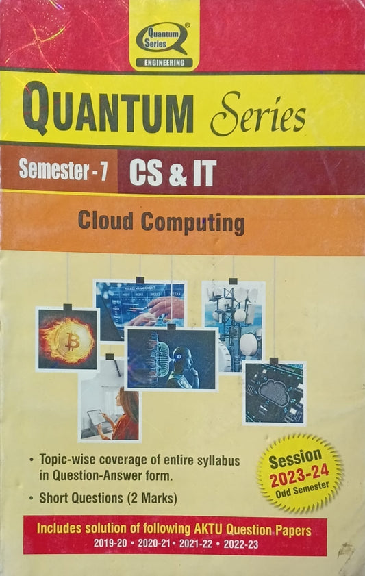 Quantum Series Cloud Computing KCS713 AKTU BTech Semester 7 CS and IT Session 2023-2024