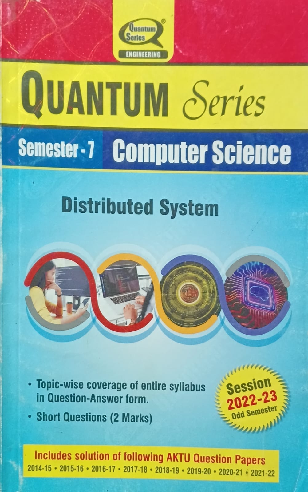 Computer Science Distributed Database Book Quantum Series Distributed System KCS077 AKTU BTech Semester 7 – Vikas ...