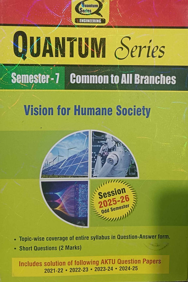 Quantum Series Vision for Humane Society 2026 BOE076 AKTU B.Tech ...