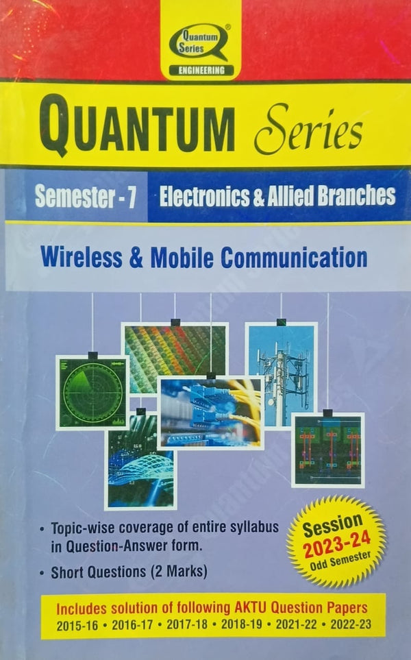 Quantum Series Wireless and Mobile Communication KEC076 AKTU BTech ...