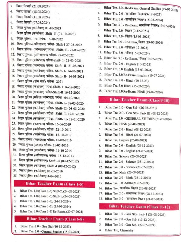 RBD Khan Sir General Science Samanya Vigyan Book By Khan Sir Bihar Question Killer BPSC & BSSC Exam 1992-2025 Latest Edition Hindi Medium 