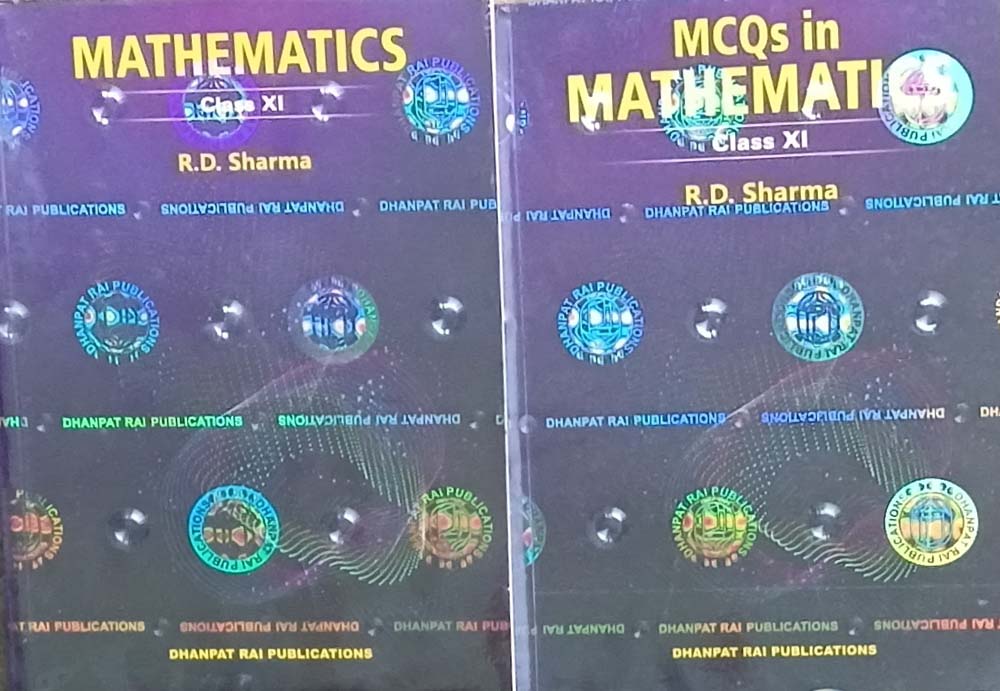 R D Sharma CBSE Exam 2025-2026 Class 11 Mathematics With Free MCQs in Mathematics Set of 2 Books