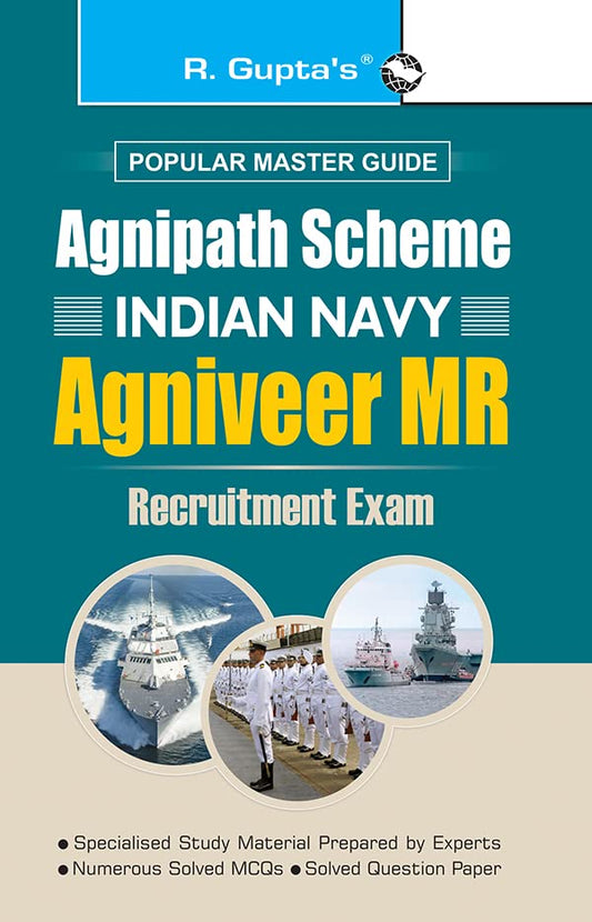 R Gupta Indian Navy Agniveer MR Recruitment Exam Agnipath Scheme Popular Master Guide English Medium