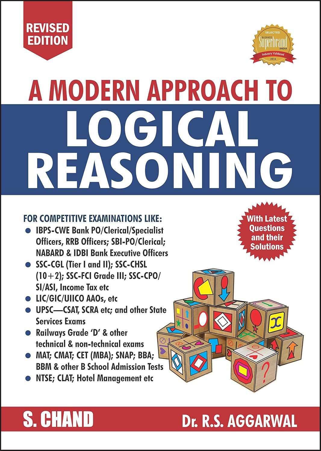 S Chand Publishing A Modern Approach to Logical Reasoning By R S Aggarwal