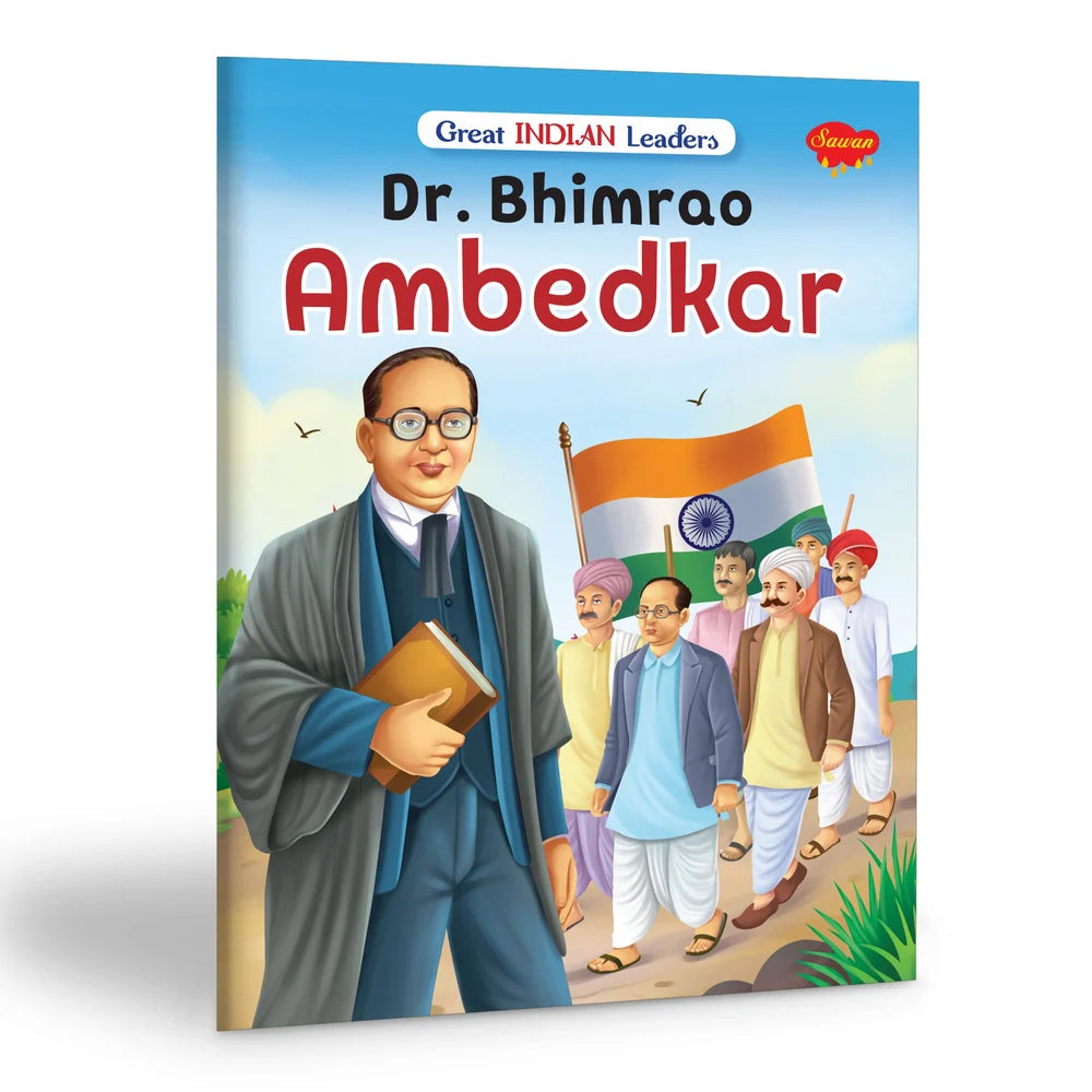 Sawan Books Great INDIAN Leaders Dr. Bhimrao Ambedkar In English Story Book By Manoj Publicaton