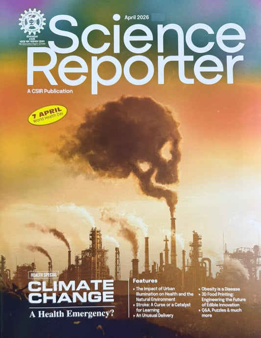 Science Reporter April 2026 English Monthly Magazine Health Special 