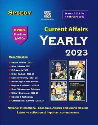 Speedy Current Affairs Yearly February 2023 English Monthly Magazine March 2022 to 1 February 2023