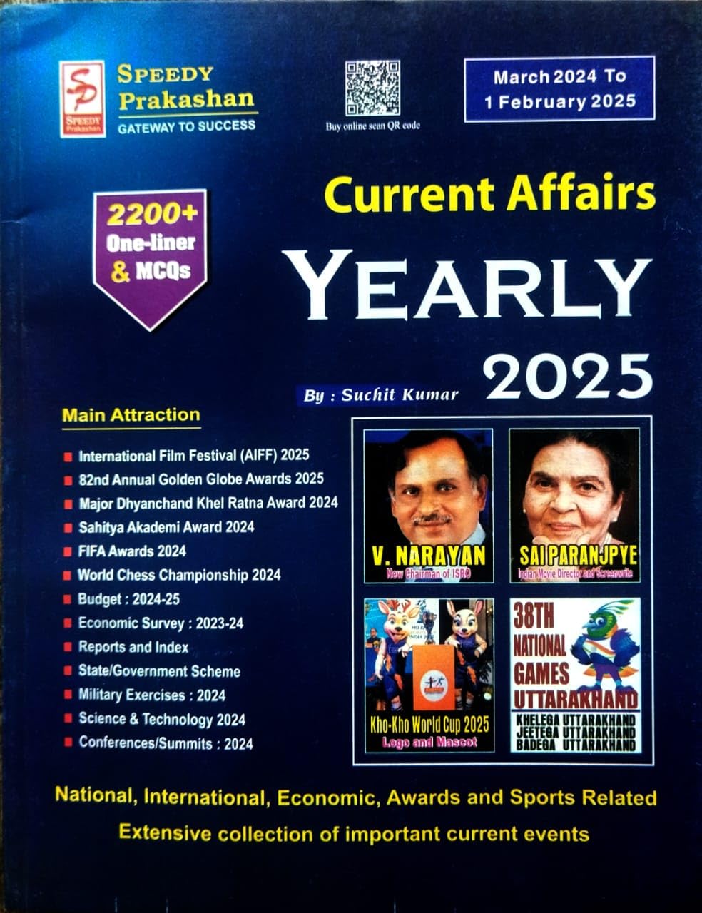 Speedy Current Affairs Yearly February 2025 English Monthly Magazine March 2024 to 1 February 2025