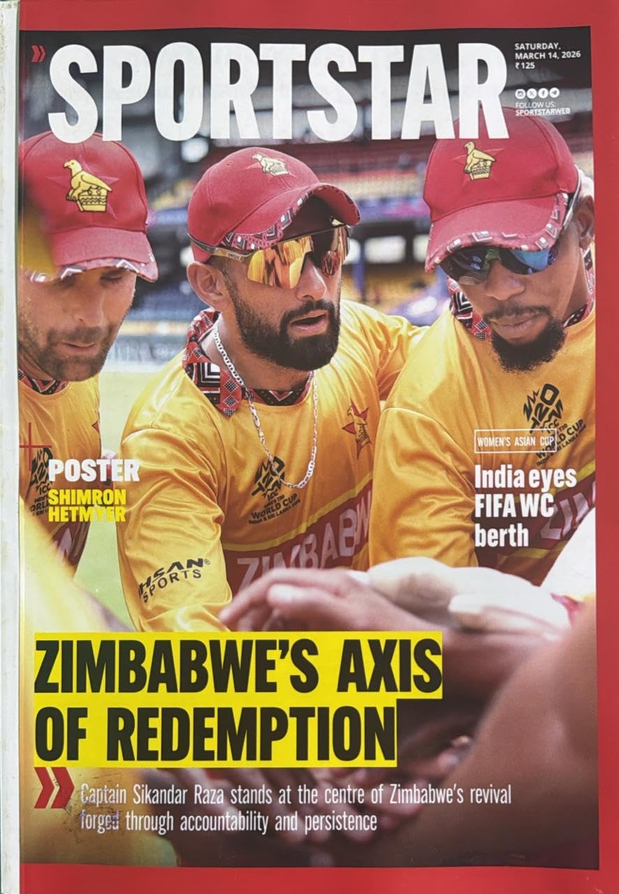 Sportstar 14 March 2026 English Monthly Magazine Zimbabwes Axis of Redemption
