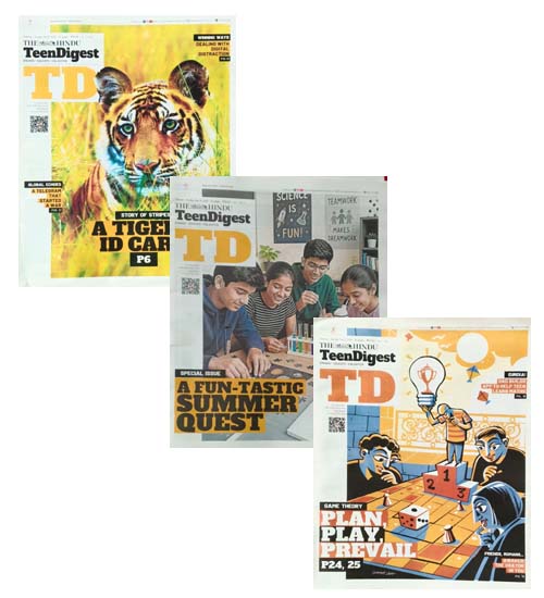The Hindu Teen Digest TD Paper 3 May 2026 to 31 May 2026 Combo Set of 3 Weekly Paper