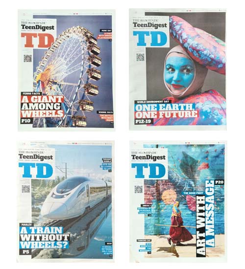 The Hindu Teen Digest TD Paper 7 June 2026 to 28 June 2026 Combo Set of 4 Weekly Paper