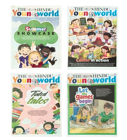 The Hindu Young World Paper 1 May 2026 to 29 May 2026 Combo Set of 4 Weekly Paper