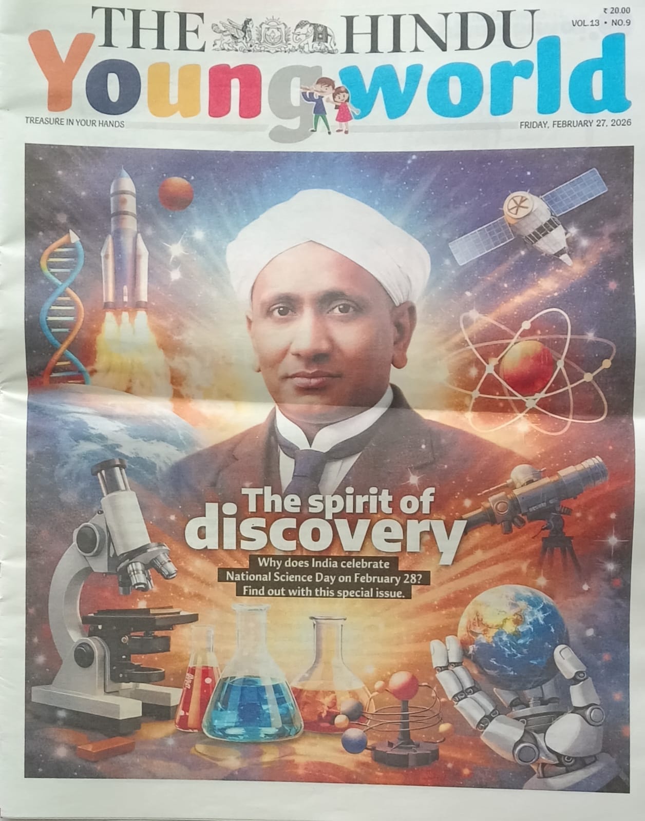 The Hindu Young World Paper February 2026 English Medium
