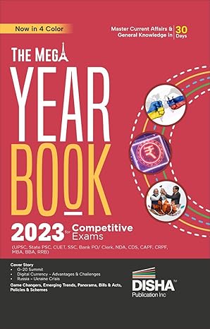 The Mega Yearbook 2023 for Competitive Exams Book In English