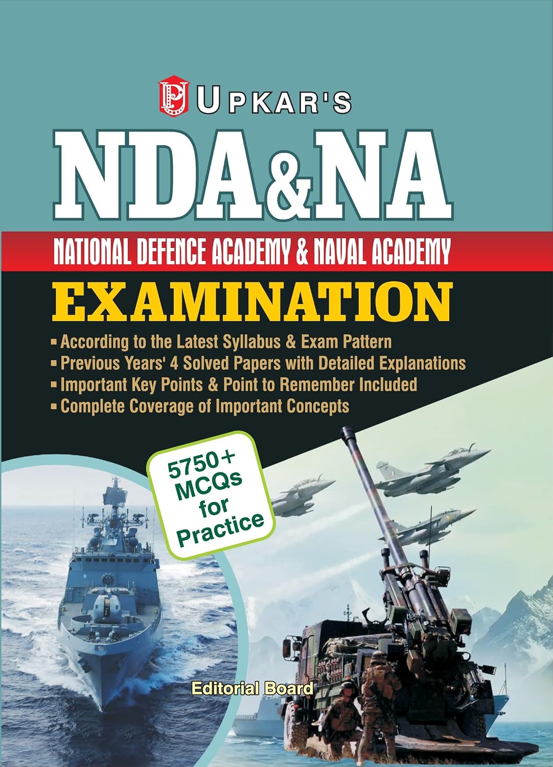 Upkar NDA NA National Defence Academy and Naval Academy Entrance Examination Pathfinder with 5750+ MCQs For Practice English Medium