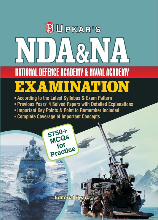Upkar NDA NA National Defence Academy and Naval Academy Entrance Examination Pathfinder with 5750+ MCQs For Practice English Medium