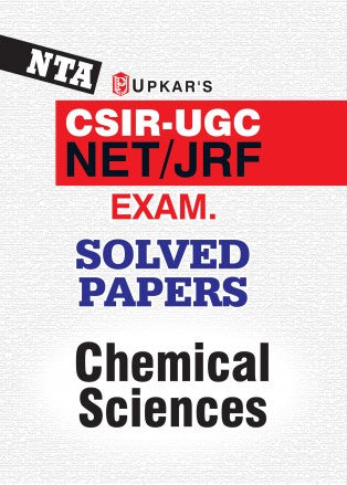 Upkar NTA CSIR UGC NET JRF 2025 2026 Exam Chemical Sciences Solved Papers English Medium