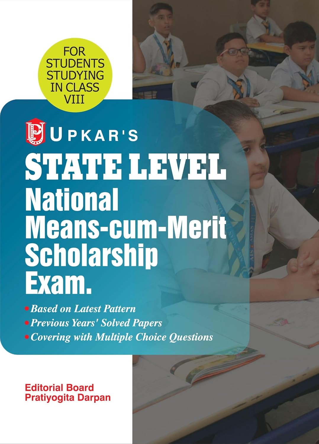 Upkar State Level National Means-cum-Merit Scholarship Exam 2027 Guide for Students Studying in Class 8