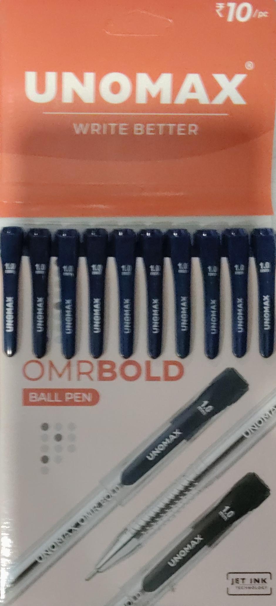 UNOMAX Write Better OMR Bold 