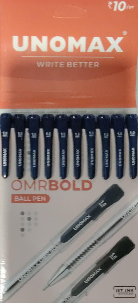 UNOMAX Write Better OMR Bold 